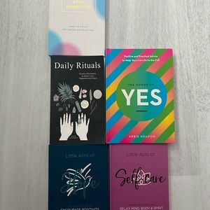 5 self-help books in perfect shape!